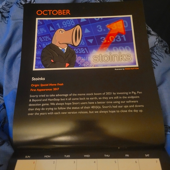 2023 Snort Calendar by Cisco - Picture 10 of 13